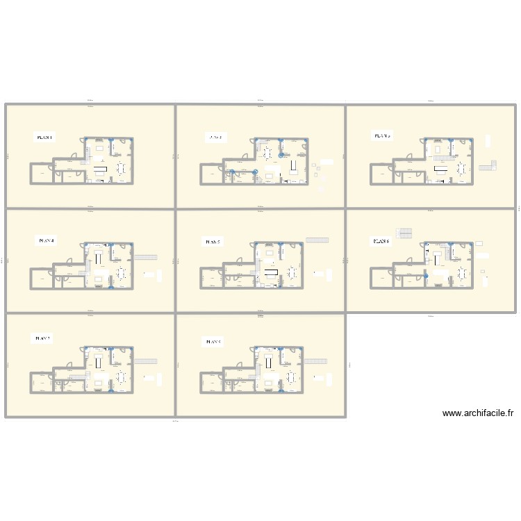 Maison cot&eacute; jardin Nico. Plan de 0 pièce et 0 m2
