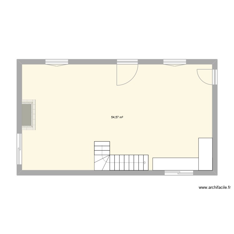 Deil rdc 1. Plan de 0 pièce et 0 m2