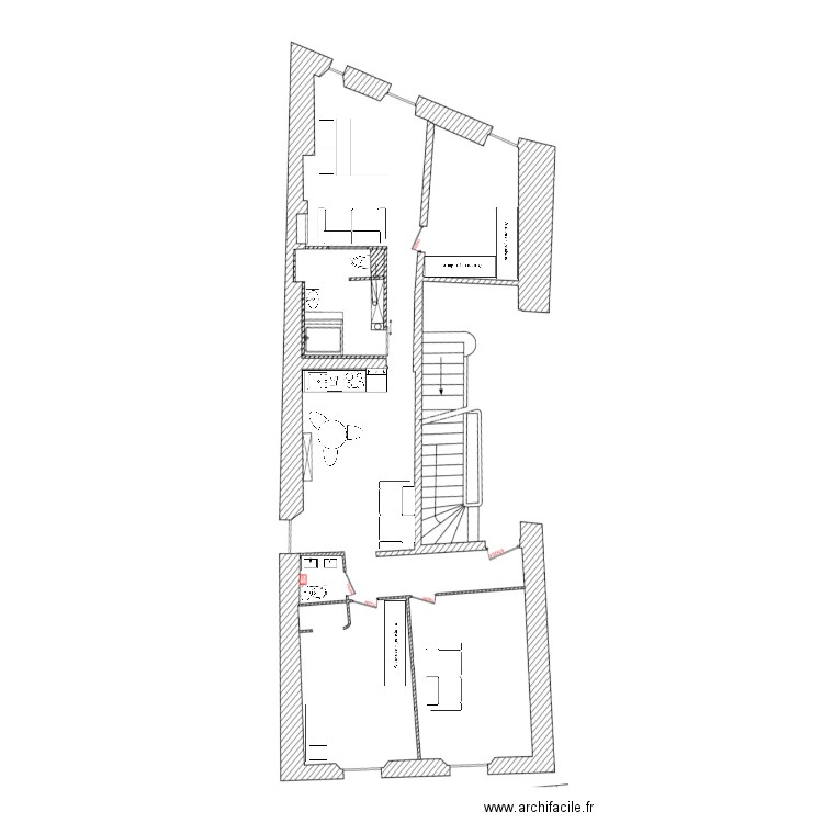 Sophie 4 EM CHAMBRES. Plan de 0 pièce et 0 m2