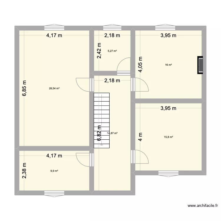 SELLES 2. Plan de 6 et 90 m² SELLES 2. Plan de 6 et 90 m²