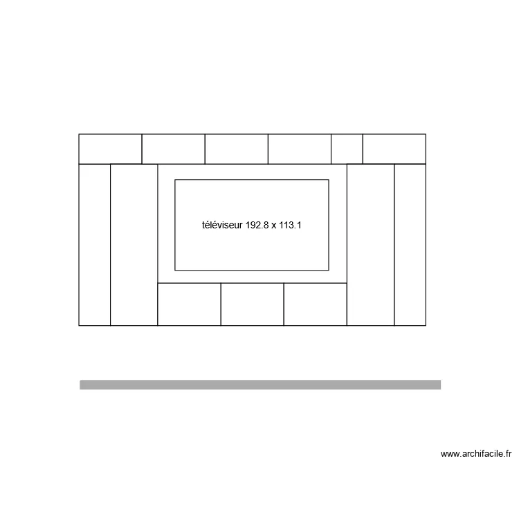 Fond de mur Trouillas. Plan de Fond de mur Trouillas. Plan de