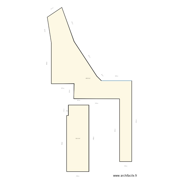 Taule Bernard Thuir. Plan de 0 pièce et 0 m2