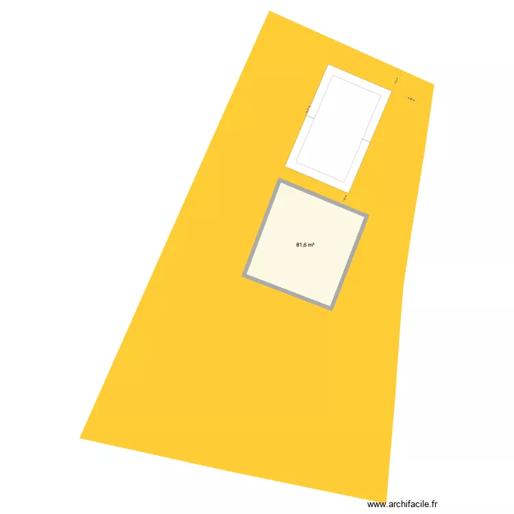 Plan Projet Carport. Plan de 1 pièce et 82 m²