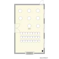 Salle Risset avec 24 chaises