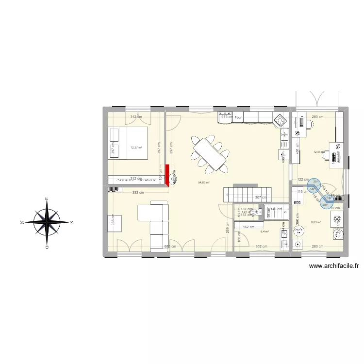 MAISON INITIAL ST GEORGE essai 2. Plan de 