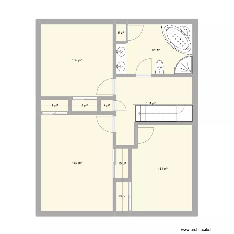 FG-59B. Plan de 11 et 64 m² FG-59B. Plan de 11 et 64 m²