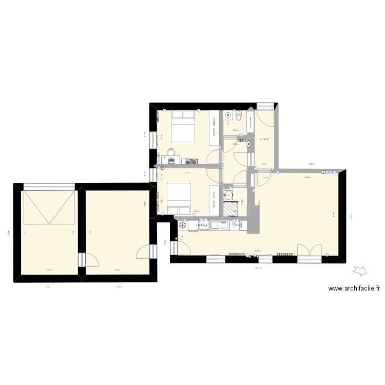 Chaleins2. Plan de 0 pièce et 0 m2