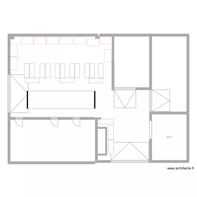 plan bu. Plan de 1 et 20 m² plan bu. Plan de 1 et 20 m²