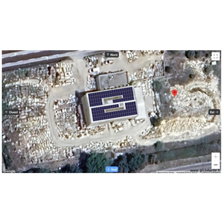 que du caillou. Plan de 0 pièce et 0 m2