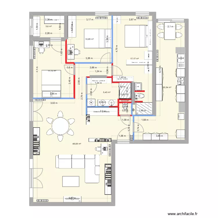 GOUNON nouveau final. Plan de 8 et 118 m² GOUNON nouveau final. Plan de 8 et 118 m²