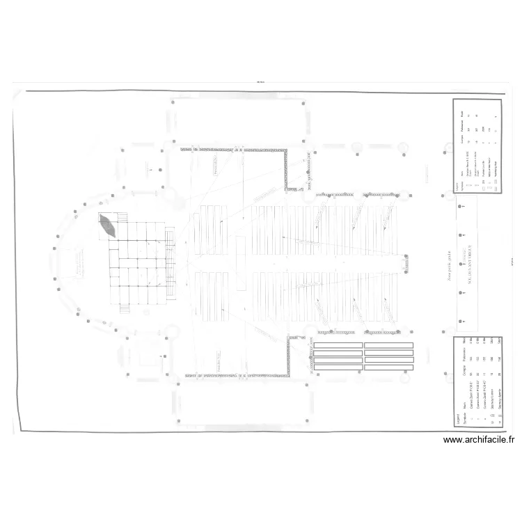 Eglise Saint Paul - Etoile d'Alsace. Plan de Eglise Saint Paul - Etoile d'Alsace. Plan de