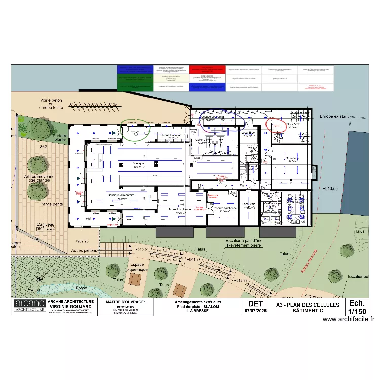 BAT C V 18/07. Plan de BAT C V 18/07. Plan de