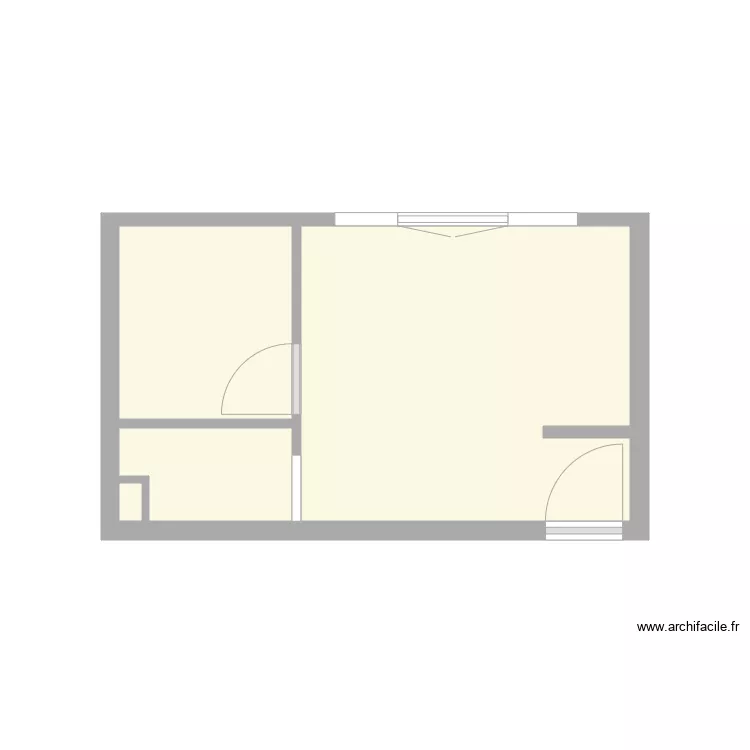 BELLADONNA. Plan de 4  et 12 m²