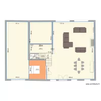 RDC Mur exterieur fenetre facade SAM salon chambre WC