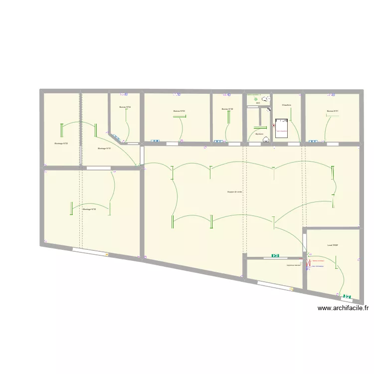 Catinaud &Eacute;lec. Plan de 