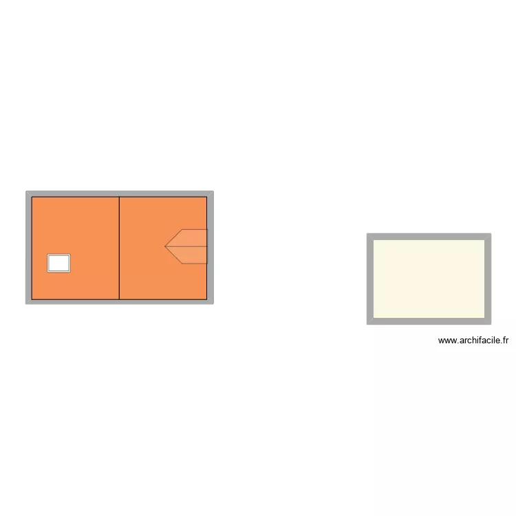 DENEUX - BARENTIN. Plan de 15  et 126 m²