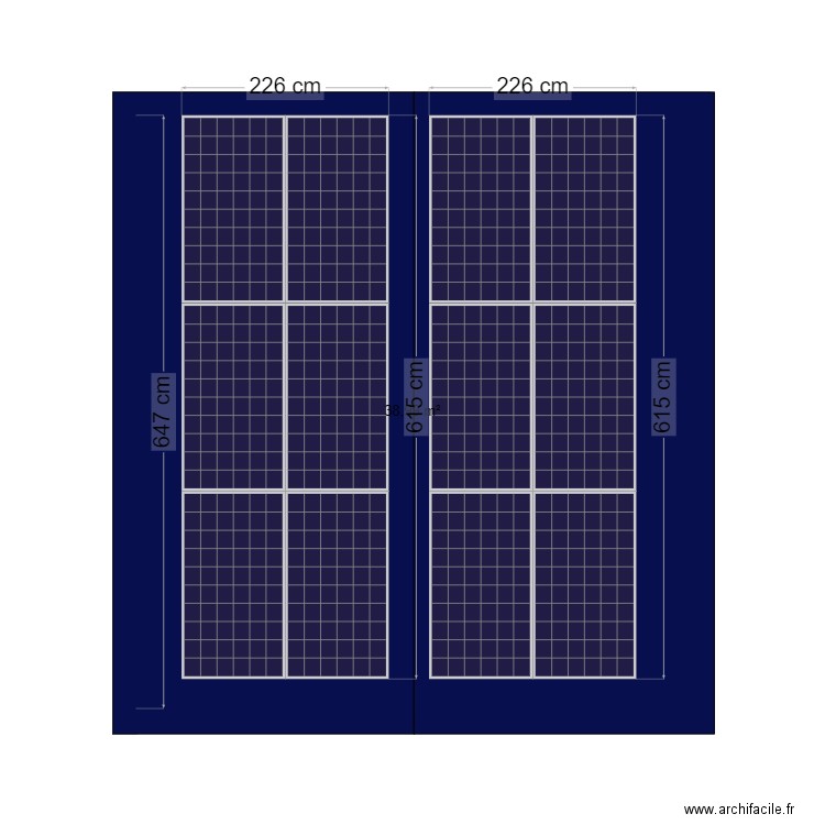 garage. Plan de 0 pièce et 0 m2