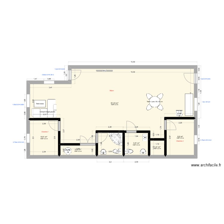 plan 5608B_Rev 4 sep 2025 - Renovation1. Plan de 6 pièces et 88 m2