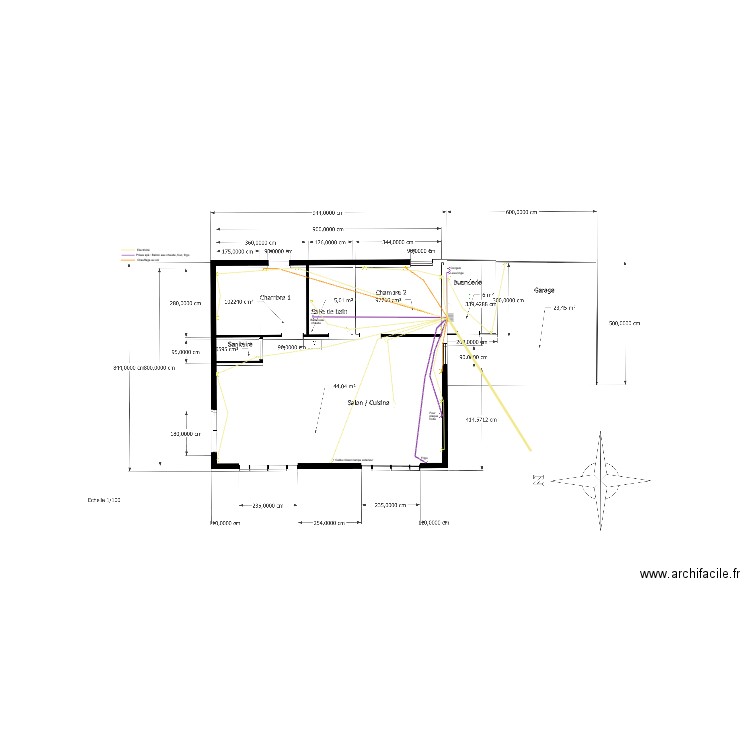 Chalet elec. Plan de 0 pièce et 0 m2