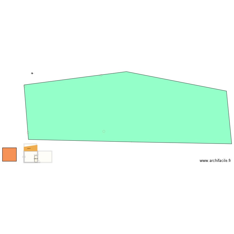Limerzel 2. Plan de 2 pièces et 71 m2