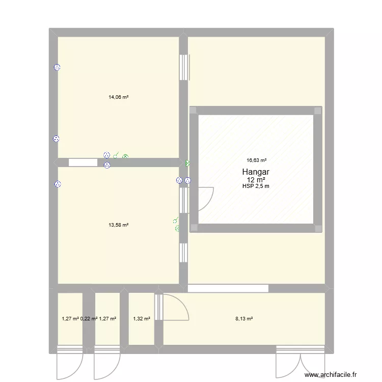 ma maison 9/10m 2. Plan de 9  et 84 m²