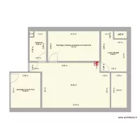 Plan laboratoire V8 Monast&egrave;re de la visitation