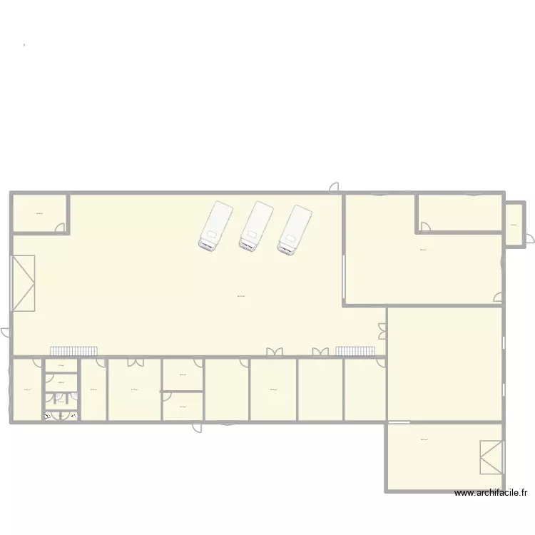 beuvry. Plan de 15 Pièces et 952 m²