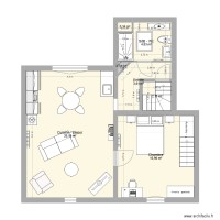Croquis projet - Appt Combles - Dioh