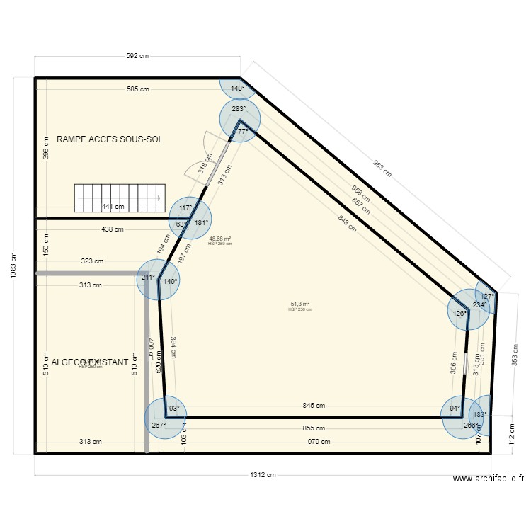 Thouesny sous-sol 2. Plan de 0 pièce et 0 m2