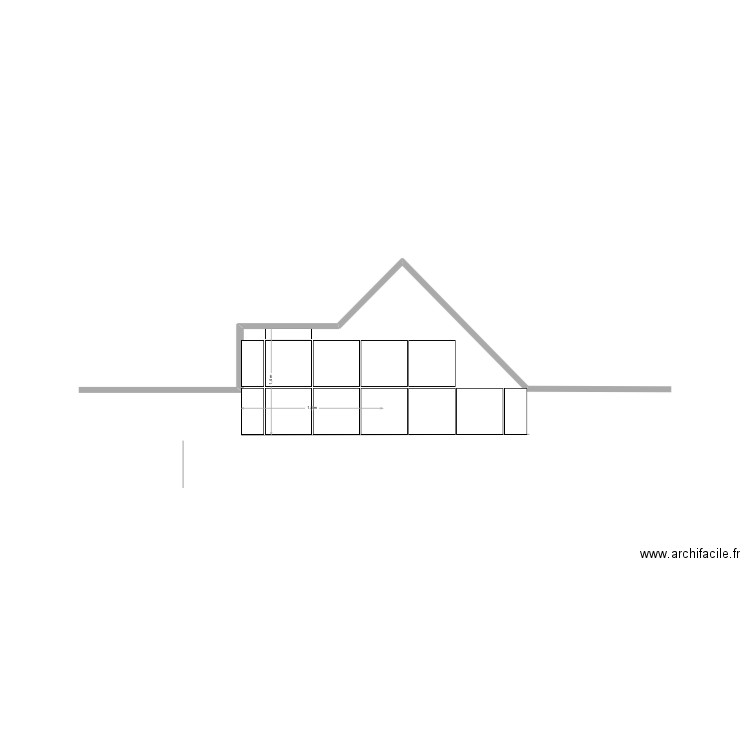 palier entrée. Plan de 0 pièce et 0 m2