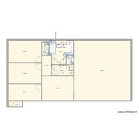plan modification salle de bain et WC 2