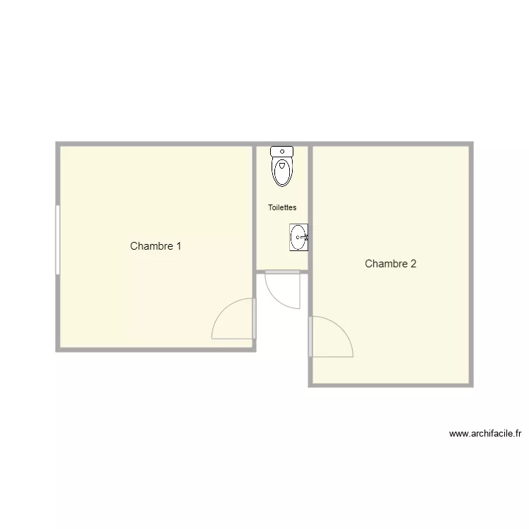 plan avant travaux pouliquen. Plan de 