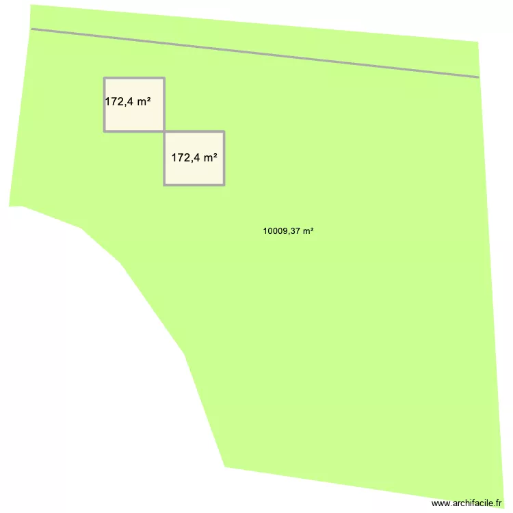 Parfumerie. Plan de 2 et 345 m² Parfumerie. Plan de 2 et 345 m²