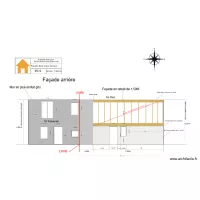 PC 5  Fa&ccedil;ade Sud avant travaux Florian