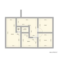 plan étage maison Tréon