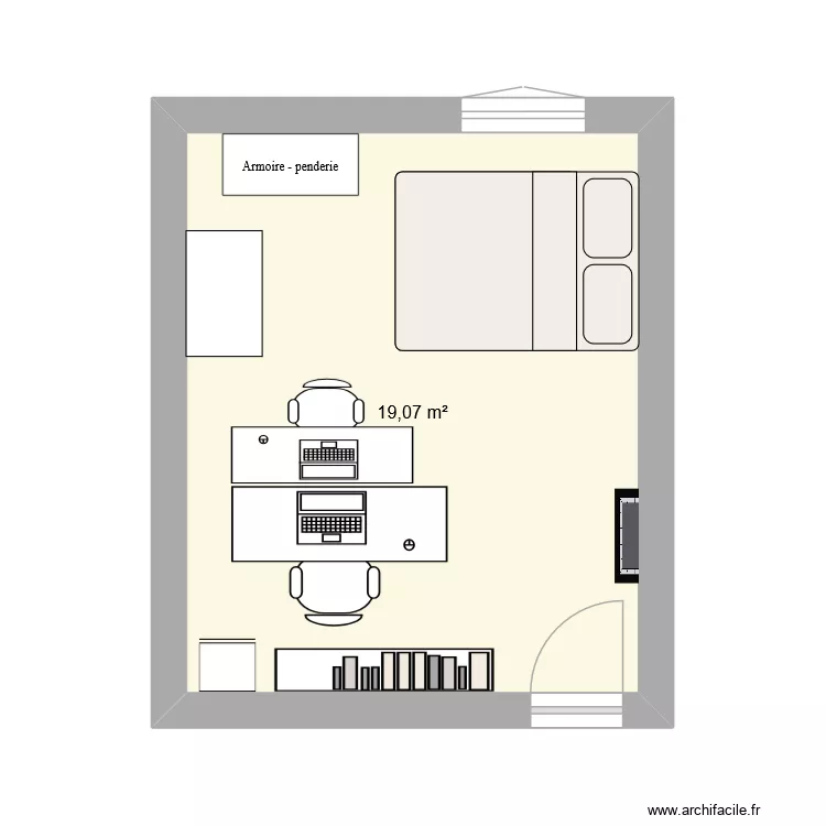 chambre mairy solution 3. Plan de 1 et 19 m² chambre mairy solution 3. Plan de 1 et 19 m²