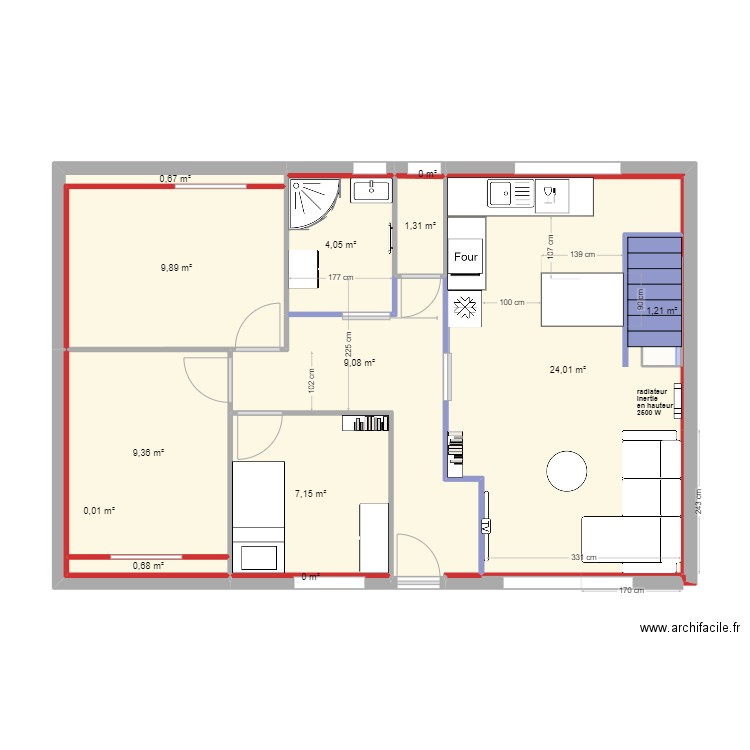 THOUARE BUSSONNIERE. Plan de 0 pièce et 0 m2