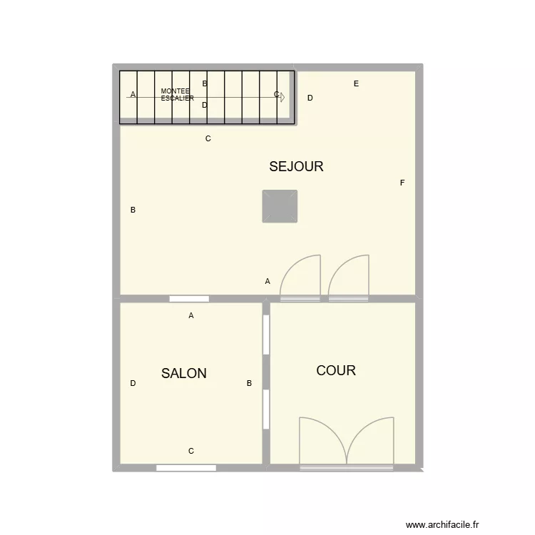 SAINT GILLES RDC PLOMB THELENE. Plan de 5 et 25 m² SAINT GILLES RDC PLOMB THELENE. Plan de 5 et 25 m²