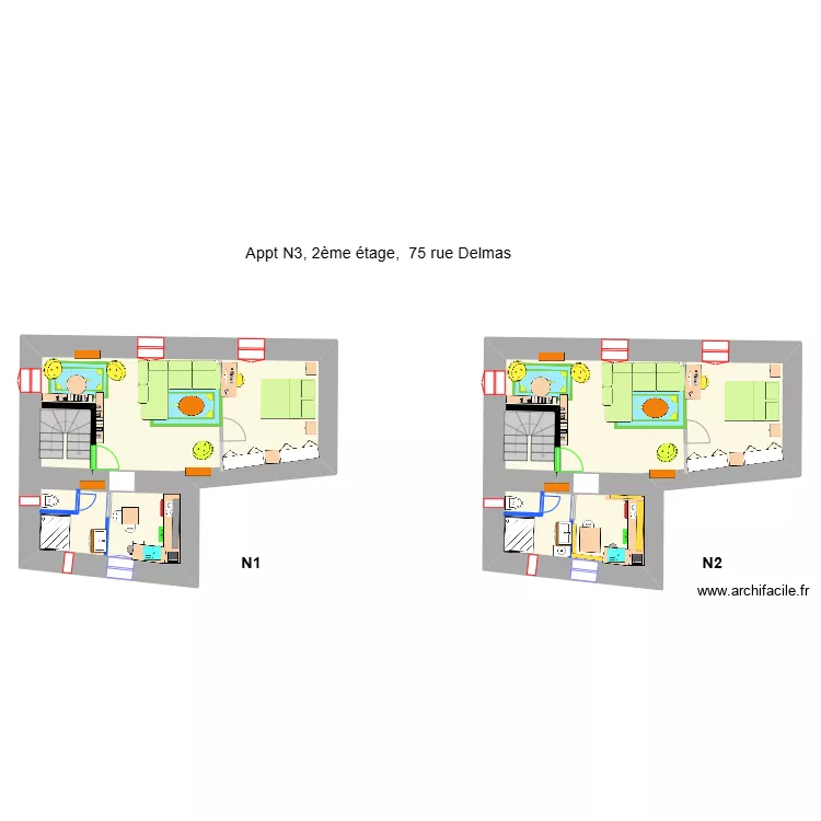 E2 Delmas 75_ n2et3. Plan de E2 Delmas 75_ n2et3. Plan de