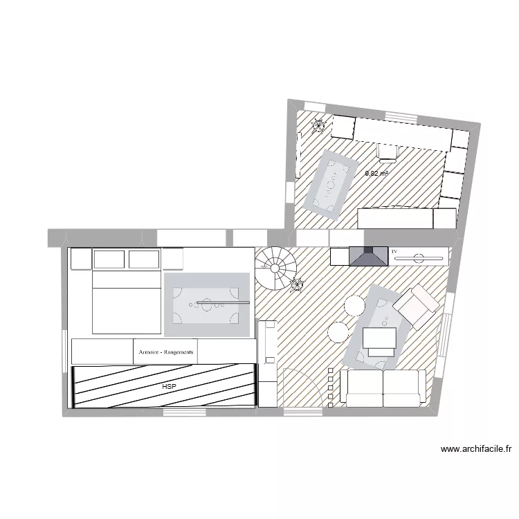 Plan d'implantation n1. Plan de Plan d'implantation n1. Plan de