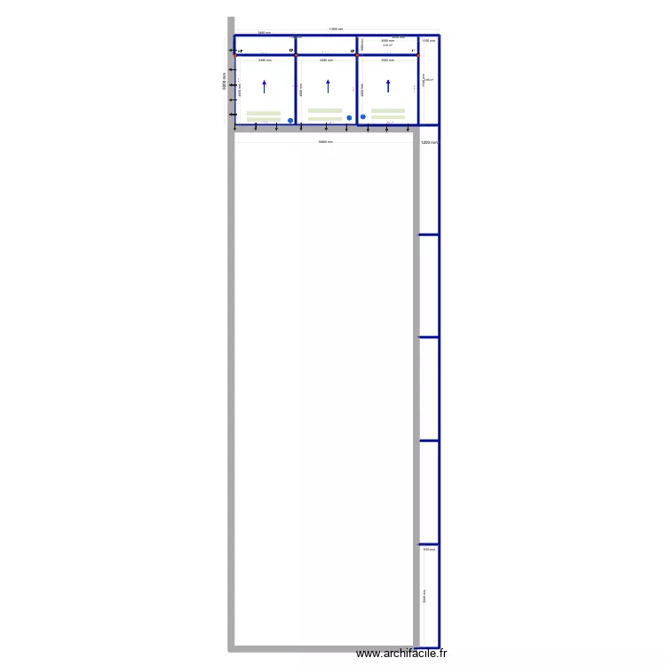 Gary loan v4 avec poutre interne D. Plan de 10  et 86 m²