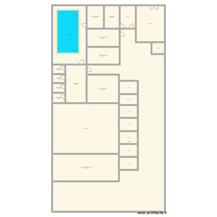 plan neoterra 3. Plan de 24  et 777 m²