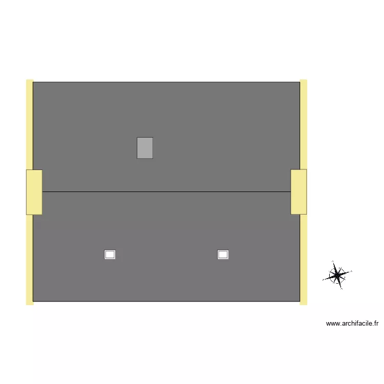 Toiture V 2. Plan de 