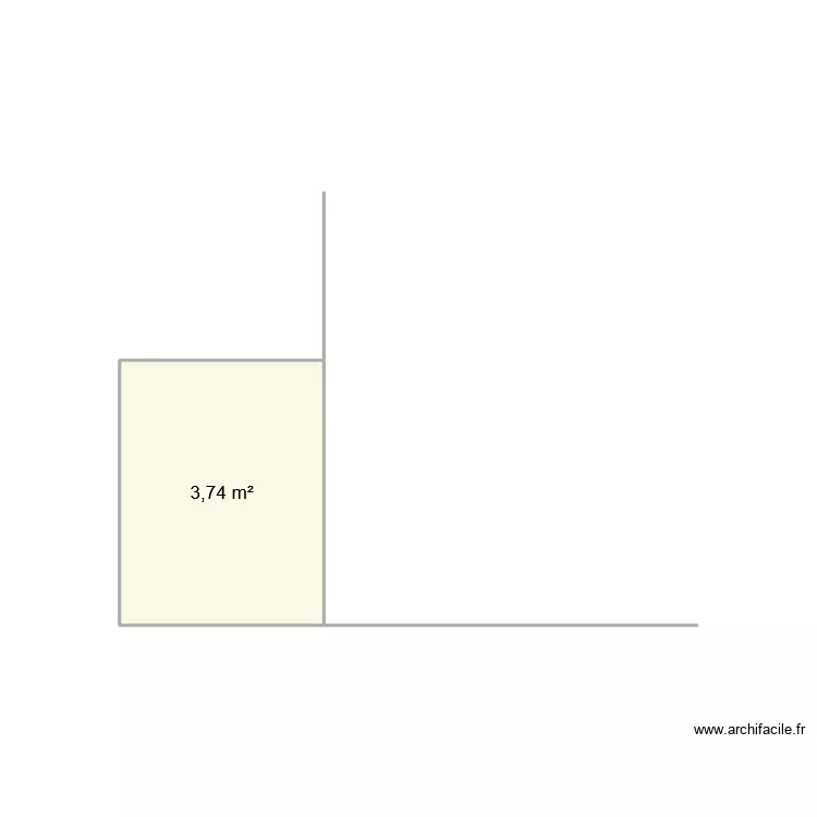 Legraverend B006. Plan de 1 et 4 m² Legraverend B006. Plan de 1 et 4 m²