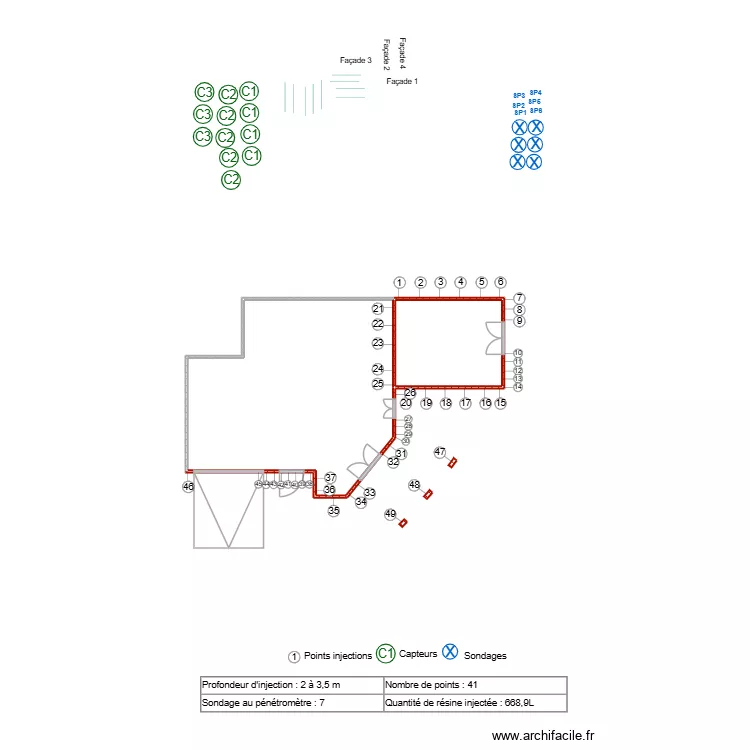 BUISSON. Plan de 2 et 29 m² BUISSON. Plan de 2 et 29 m²