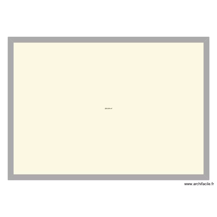 Yo la team. Plan de 1  et 225 m²