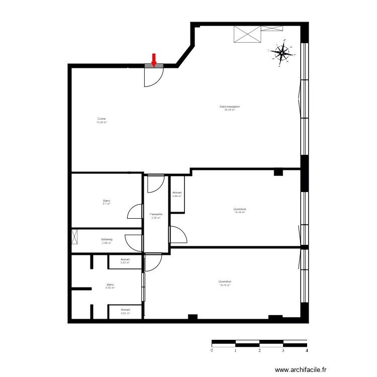 ED. AVSA 76, 3-4. LA MASSANA. Plan de ED. AVSA 76, 3-4. LA MASSANA. Plan de