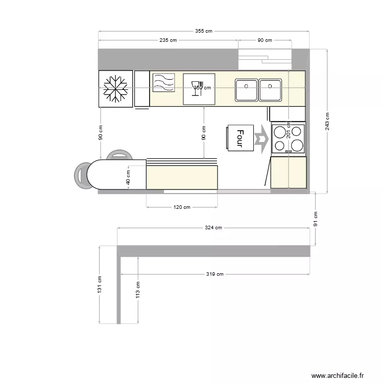 CUISINE rev 3. Plan de 