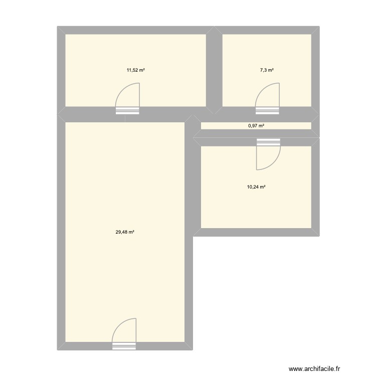 boutique. Plan de 0 pièce et 0 m2