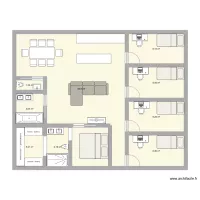 Plan maison 4 containers